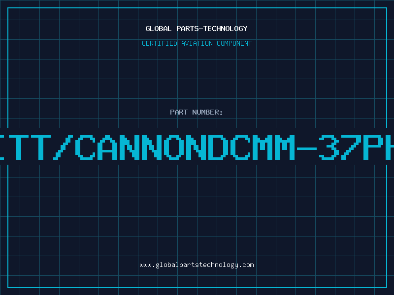 Aviation Part ITT/CANNONDCMM-37PH