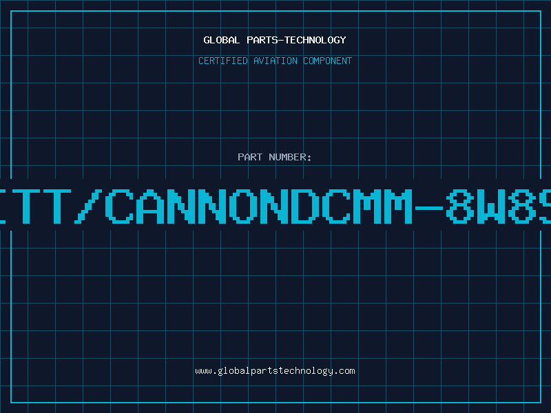 Aviation Part ITT/CANNONDCMM-8W8S
