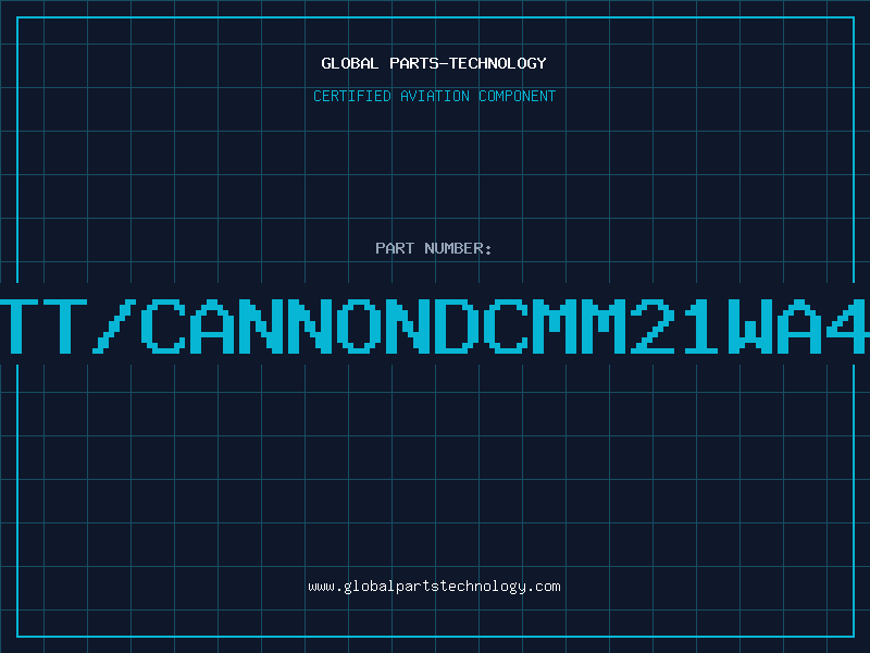 Aviation Part ITT/CANNONDCMM21WA4P