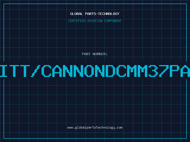 Aviation Part ITT/CANNONDCMM37PA