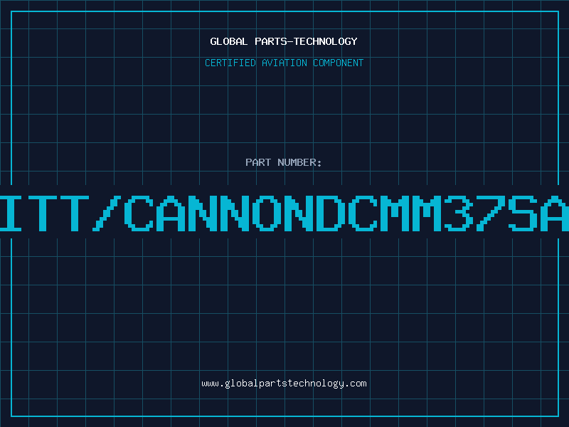Aviation Part ITT/CANNONDCMM37SA