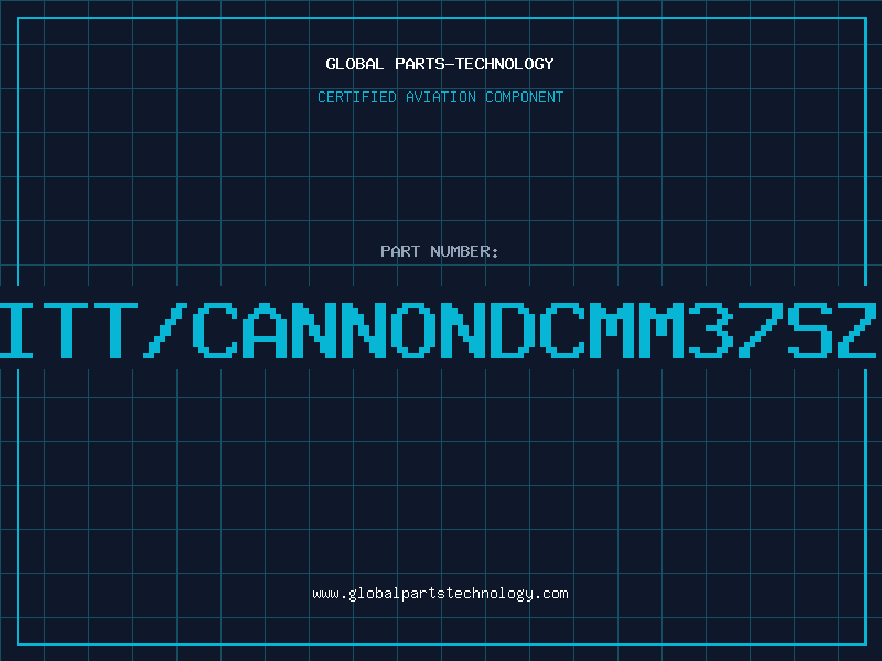 Aviation Part ITT/CANNONDCMM37SZ