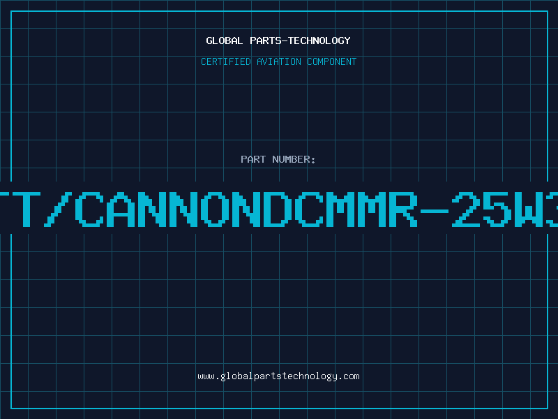 Aviation Part ITT/CANNONDCMMR-25W3S