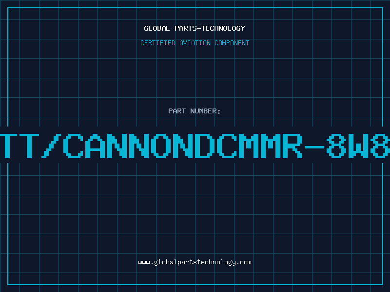 Aviation Part ITT/CANNONDCMMR-8W8S