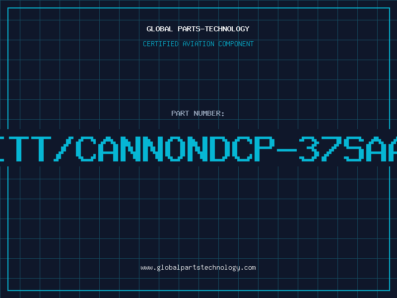 Aviation Part ITT/CANNONDCP-37SAA