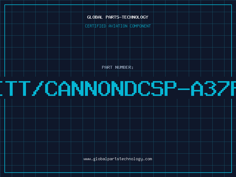 Aviation Part ITT/CANNONDCSP-A37P