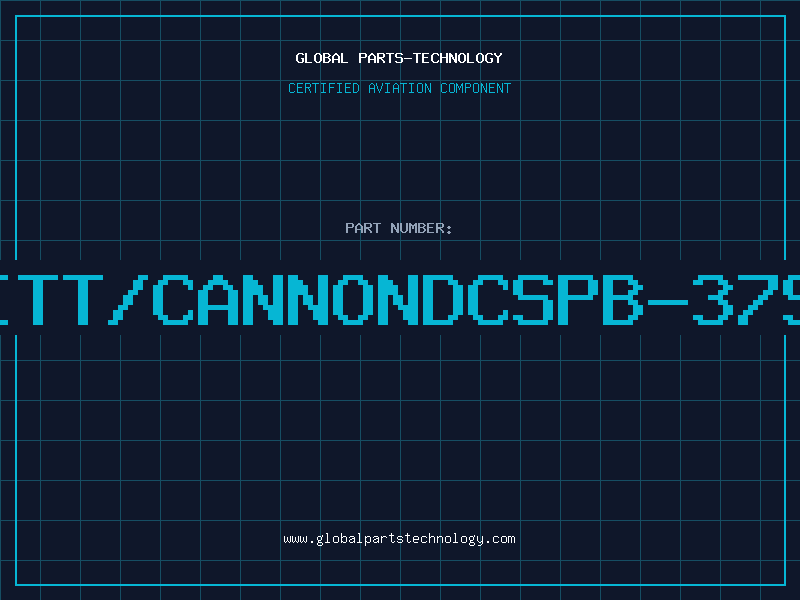 Aviation Part ITT/CANNONDCSPB-37S