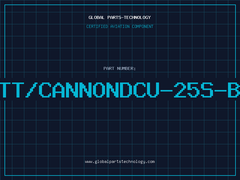 Aviation Part ITT/CANNONDCU-25S-BF