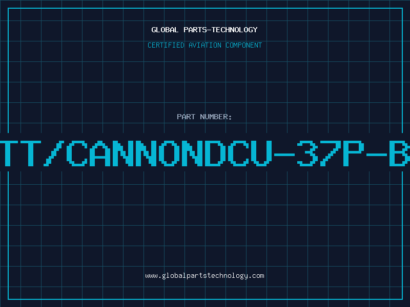 Aviation Part ITT/CANNONDCU-37P-BF