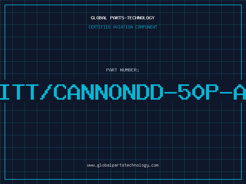 Aviation Part ITT/CANNONDD-50P-A
