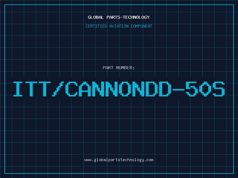Aviation Part ITT/CANNONDD-50S