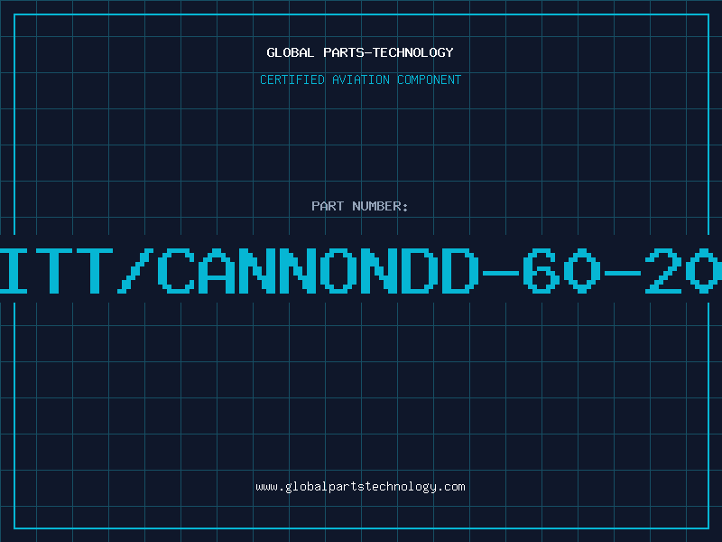 Aviation Part ITT/CANNONDD-60-20