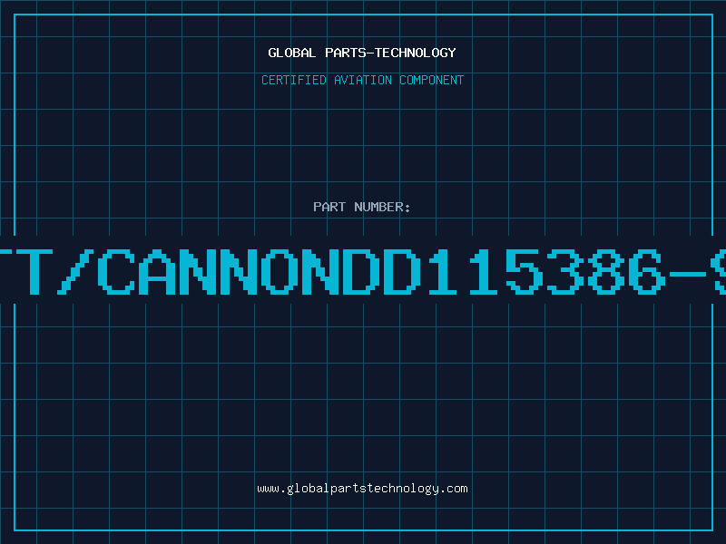 Aviation Part ITT/CANNONDD115386-92