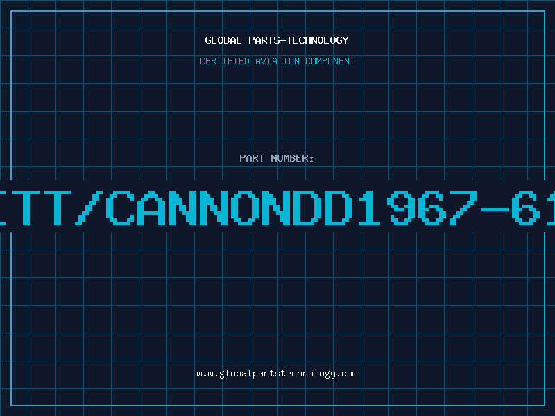 Aviation Part ITT/CANNONDD1967-61