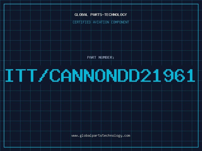 Aviation Part ITT/CANNONDD21961