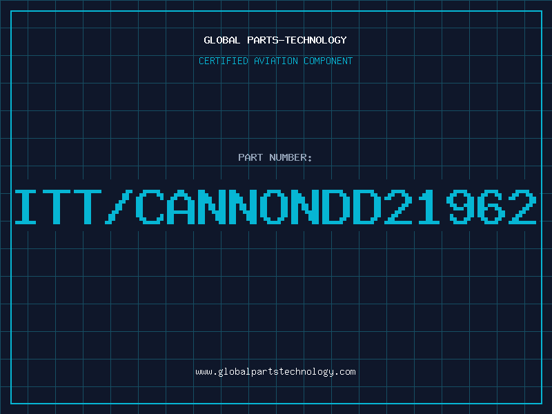Aviation Part ITT/CANNONDD21962