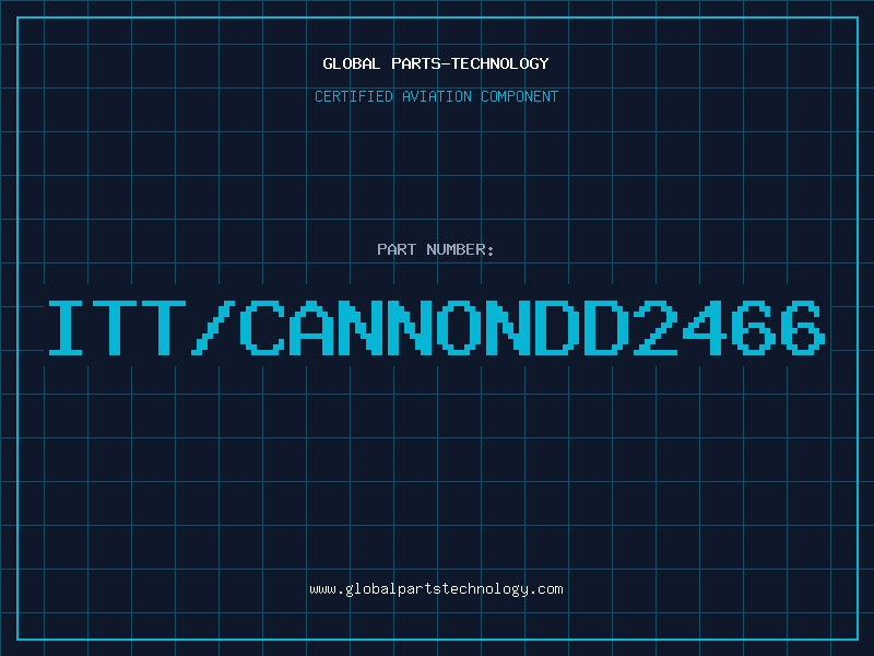 Aviation Part ITT/CANNONDD2466