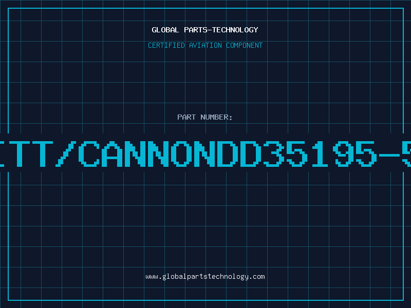 Aviation Part ITT/CANNONDD35195-5