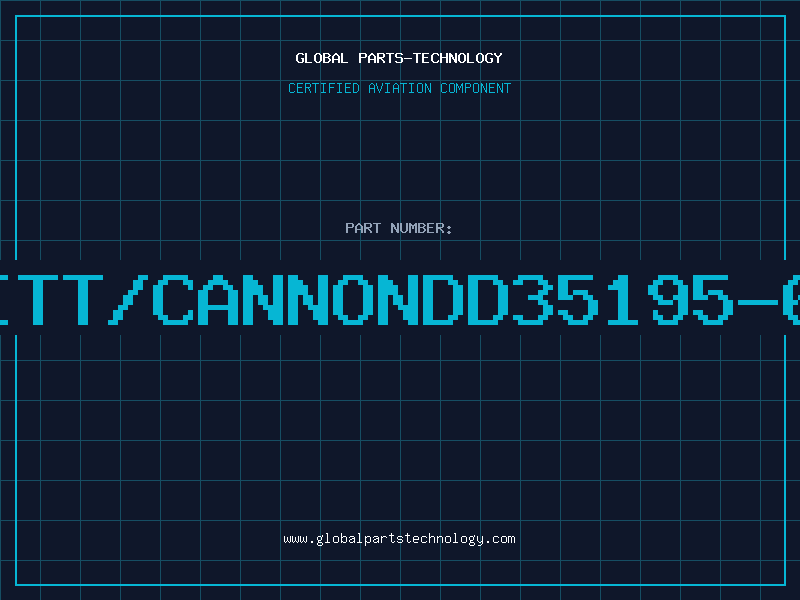 Aviation Part ITT/CANNONDD35195-6