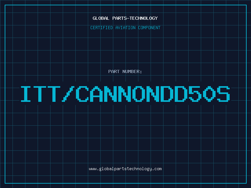 Aviation Part ITT/CANNONDD50S