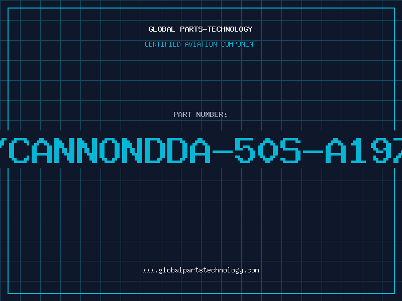 Aviation Part ITT/CANNONDDA-50S-A197-FO