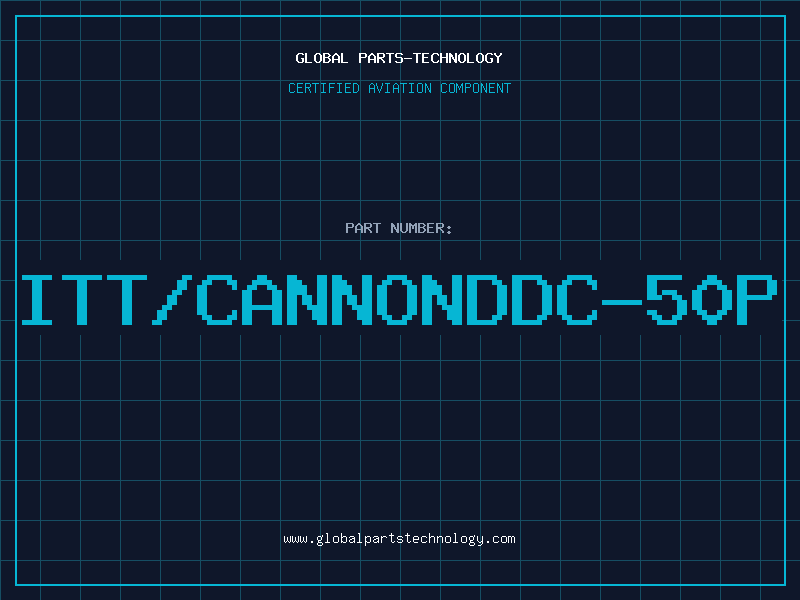 Aviation Part ITT/CANNONDDC-50P