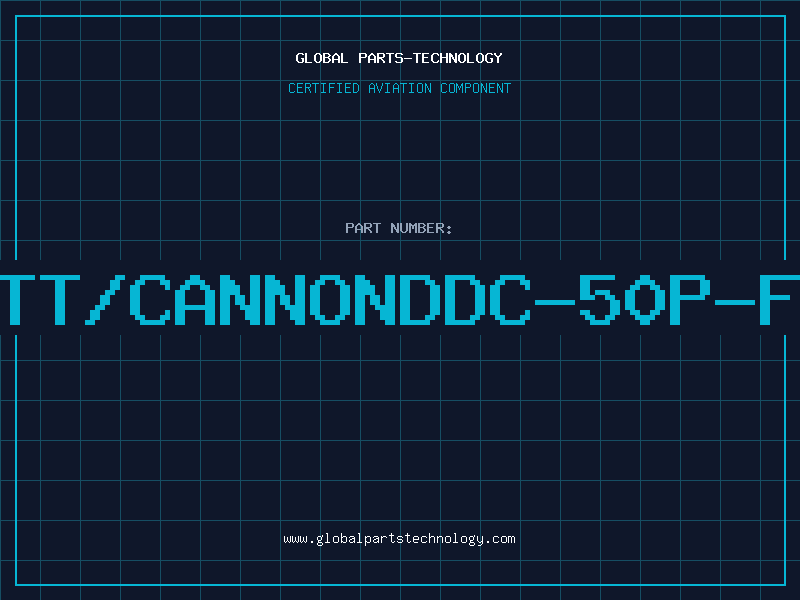Aviation Part ITT/CANNONDDC-50P-FO
