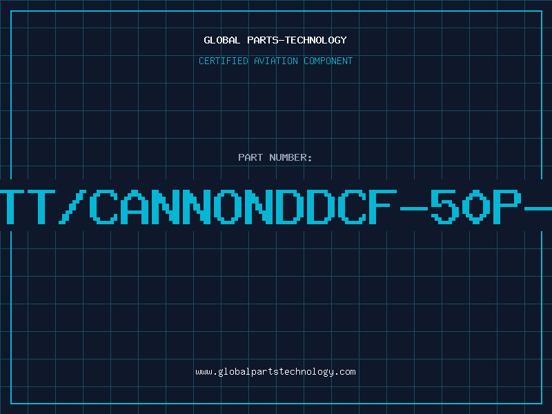 Aviation Part ITT/CANNONDDCF-50P-L