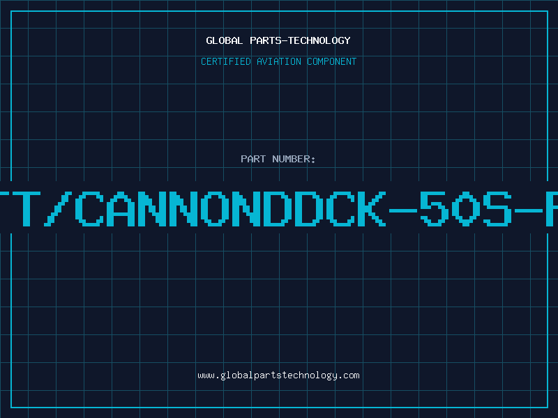 Aviation Part ITT/CANNONDDCK-50S-FO