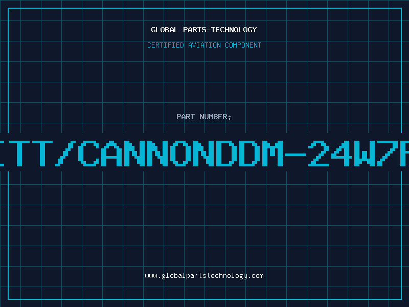 Aviation Part ITT/CANNONDDM-24W7P