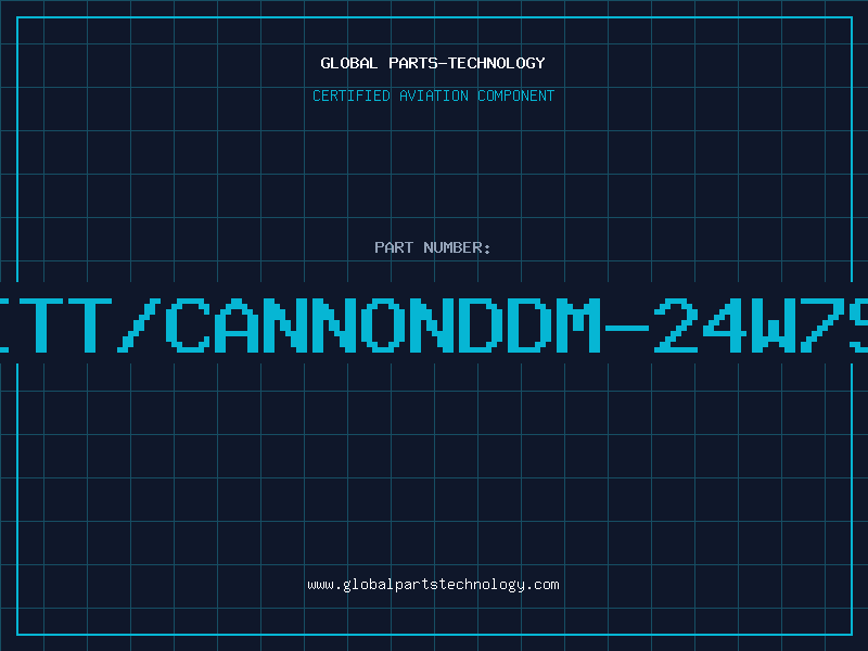 Aviation Part ITT/CANNONDDM-24W7S