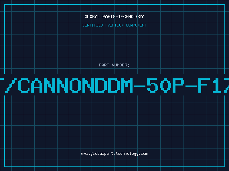 Aviation Part ITT/CANNONDDM-50P-F179A