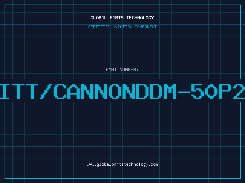 Aviation Part ITT/CANNONDDM-50P2
