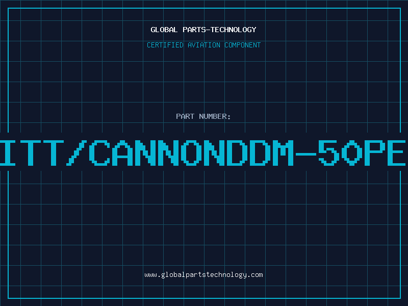 Aviation Part ITT/CANNONDDM-50PE