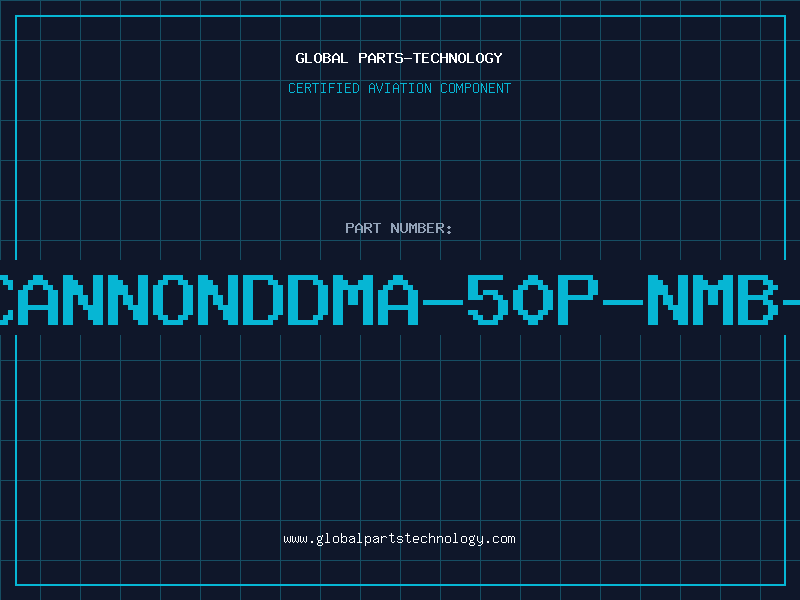 Aviation Part ITT/CANNONDDMA-50P-NMB-2-FO