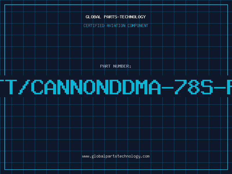 Aviation Part ITT/CANNONDDMA-78S-FO