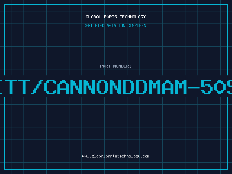 Aviation Part ITT/CANNONDDMAM-50S