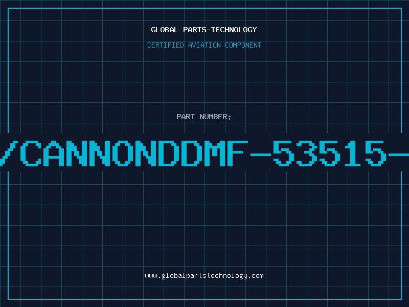 Aviation Part ITT/CANNONDDMF-53515-730