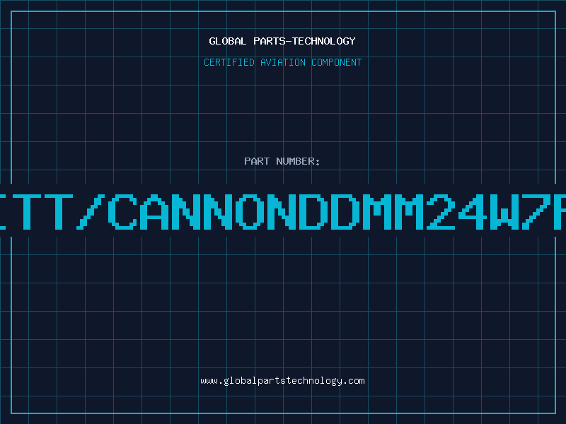 Aviation Part ITT/CANNONDDMM24W7P