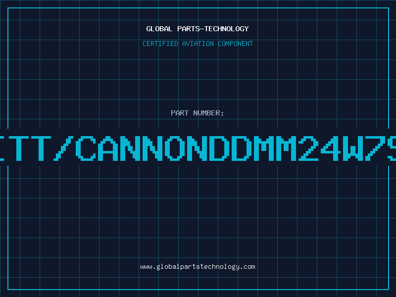Aviation Part ITT/CANNONDDMM24W7S