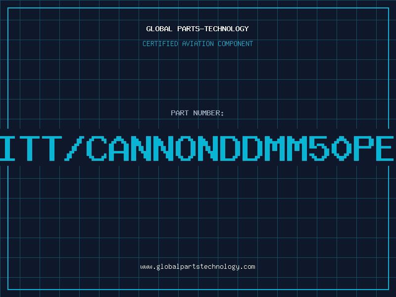 Aviation Part ITT/CANNONDDMM50PE