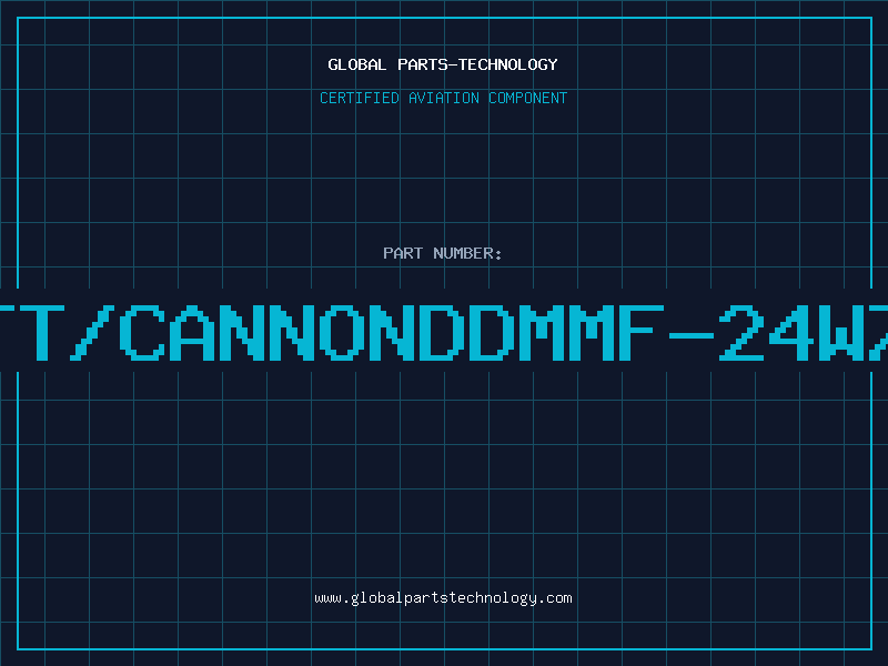 Aviation Part ITT/CANNONDDMMF-24W7S