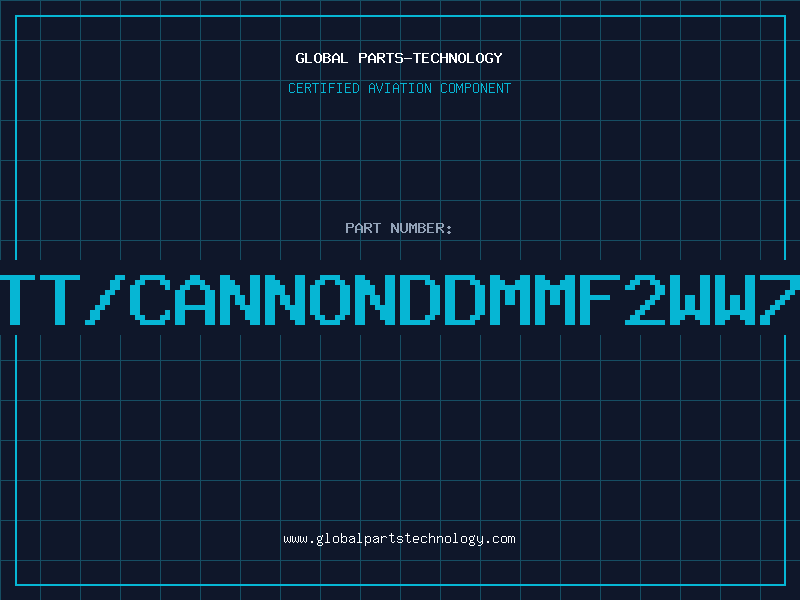 Aviation Part ITT/CANNONDDMMF2WW7P