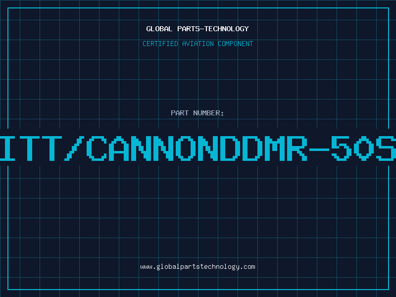 Aviation Part ITT/CANNONDDMR-50S