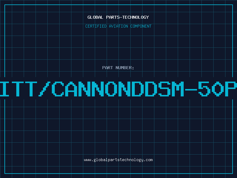 Aviation Part ITT/CANNONDDSM-50P