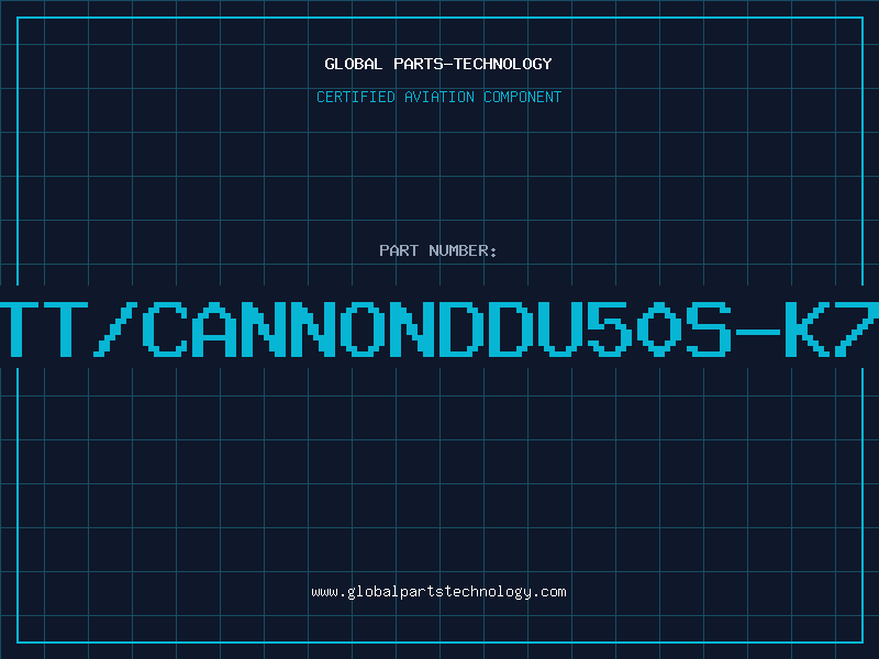 Aviation Part ITT/CANNONDDU50S-K75