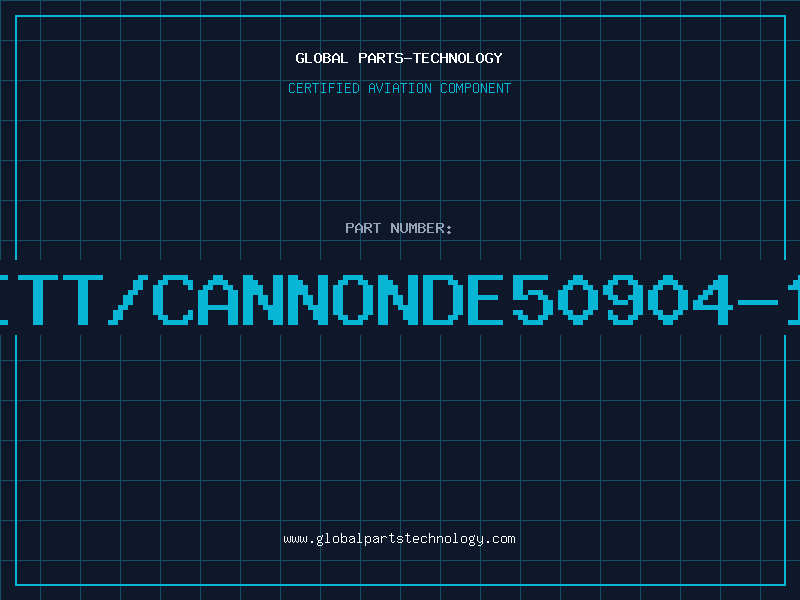 Aviation Part ITT/CANNONDE50904-1