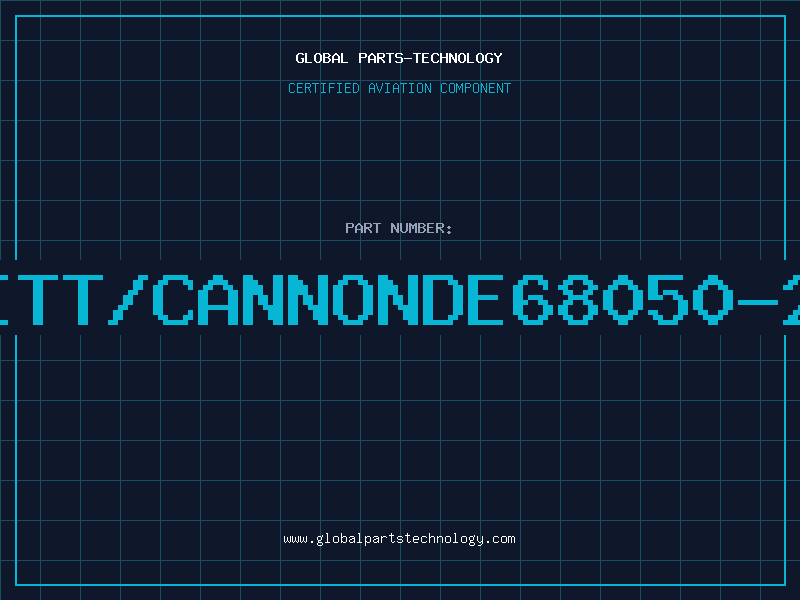 Aviation Part ITT/CANNONDE68050-2