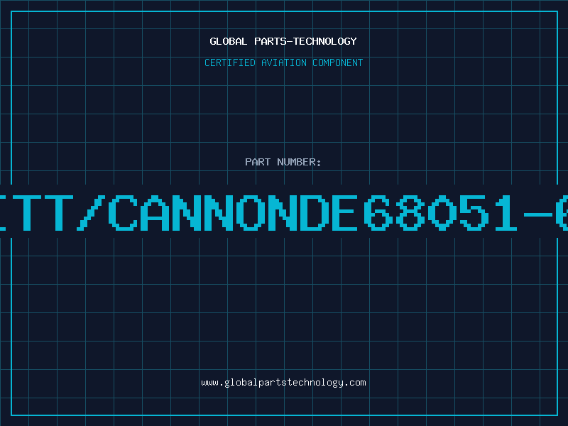 Aviation Part ITT/CANNONDE68051-6
