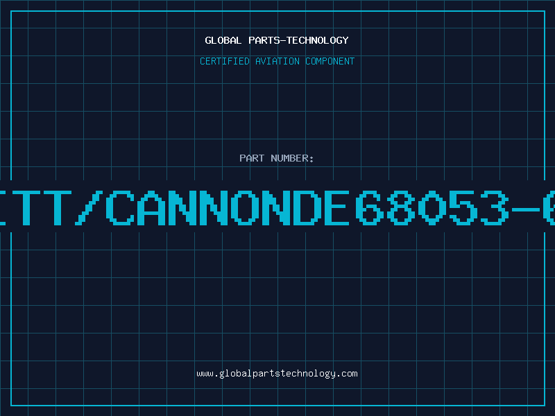 Aviation Part ITT/CANNONDE68053-6